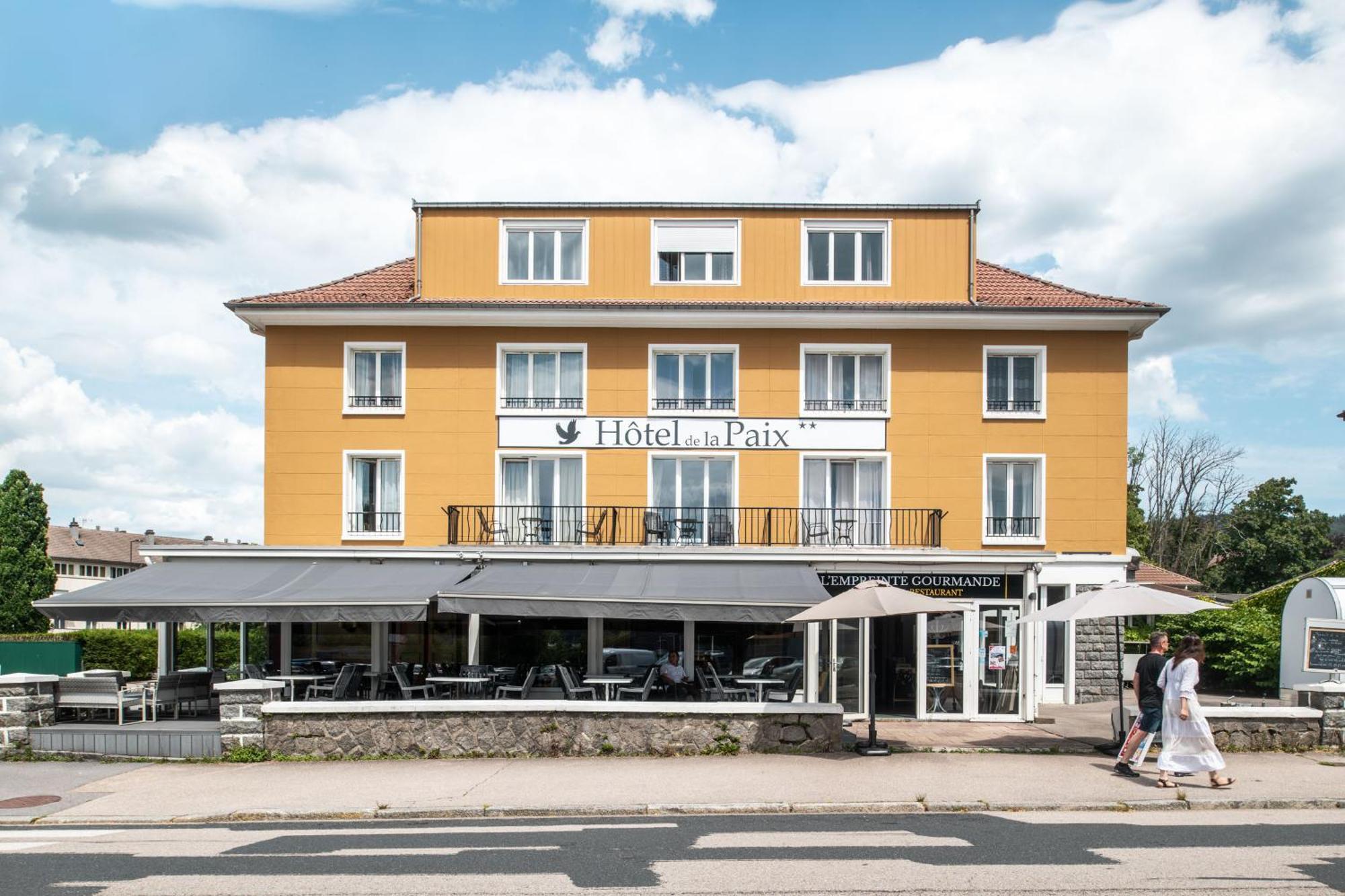 Hôtel De La Paix Gérardmer Exterior foto